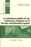 La Naturaleza Jurídica De Las Confesiones Religiosas En El Derecho Constitucional Español