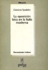 La oposicion laica en la italia moderna