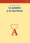 La palabra y su escritura