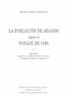La población de Aragón según el fogaje de 1495