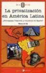 La privatización en América Latina