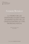 La teoría de las disponibilidades, como interpretación de las crisis económicas y del problema socia