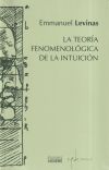 La teoría fenomenológica de la intuición