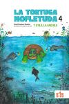 La tortuga mofletuda y Atila, la anguila