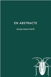 Portada de En abstracte