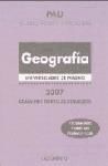 Portada de Geografía. Universidades de Madrid. Exámenes oficiales resueltos