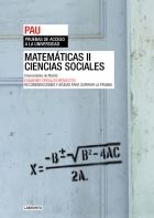 Portada de Matemáticas aplicadas a las Ciencias Sociales. Universidades de Madrid