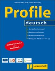 Portada de Profile deutsch A1-C2 libro con CD-ROM