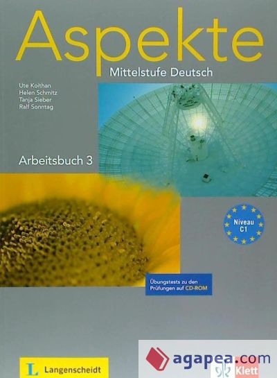 Aspekte 3. Arbeitsbuch 3 mit Übungstests auf CD-ROM