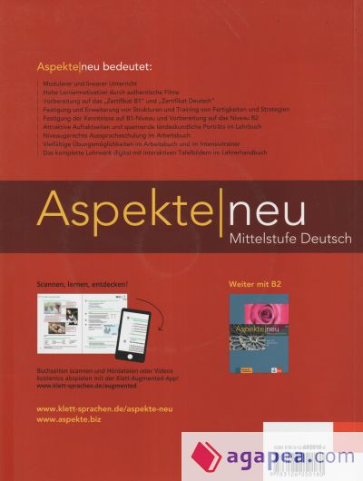 Aspekte neu 1. Lehr-und Arbeitsbuch, Teil 1 B1 plus