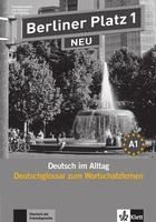 Portada de Berliner Platz 1 NEU - Deutschglossar zum Wortschatzlernen