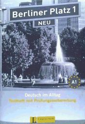 Portada de Berliner Platz 1 NEU - Testheft mit Prüfungsvorbereitung 1 mit Audio-CD