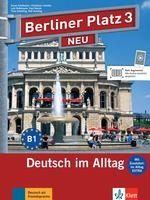 Portada de Berliner Platz 3 NEU - Lehr- und Arbeitsbuch 3 mit 2 Audio-CDs und "Im Alltag EXTRA"