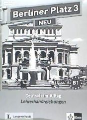 Portada de Berliner Platz 3 NEU - Lehrerhandreichungen 3