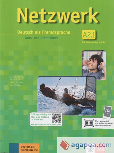 Netzwerk A2.1. Kurs-und Arbeitsbuch mit DVD und Audio-CDs