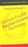 Langenscheidt's German-English Dictionary