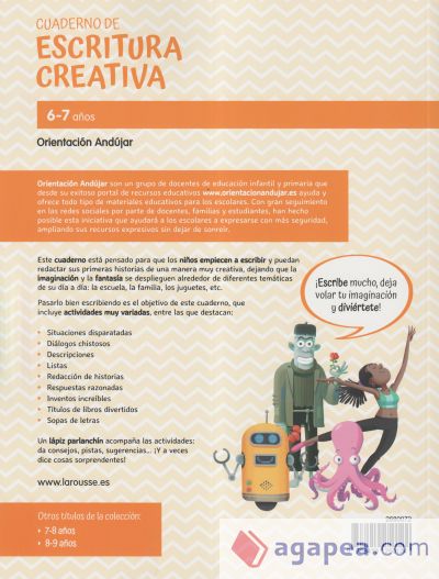 Cuaderno de escritura creativa 6-7 años