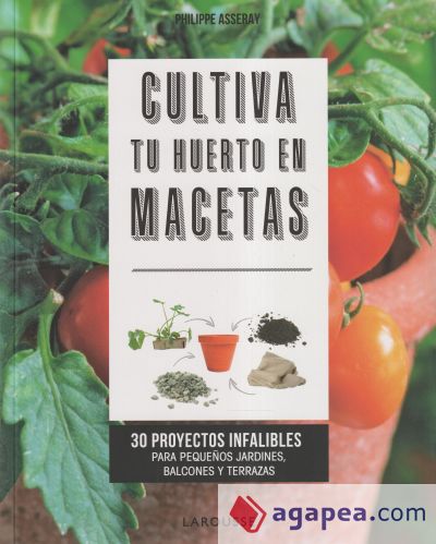 Cultiva tu huerto en macetas