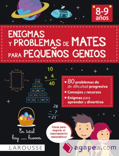 Enigmas y problemas de mates para pequeños genios (8-9 años)