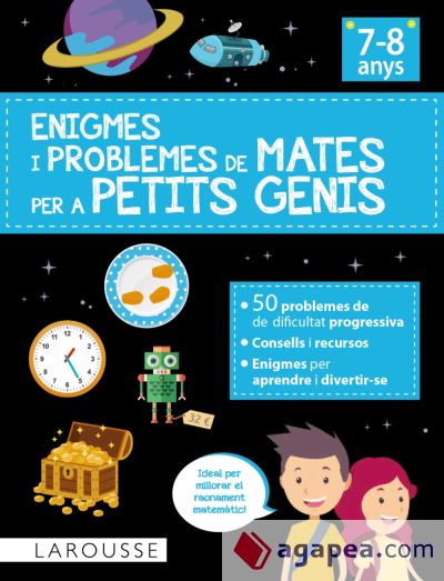 Enigmes i problemes de mates per a petits genis (7-8 anys)