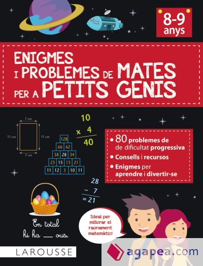 Enigmes i problemes de mates per a petits genis (8-9 anys)