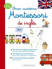 Portada de Gran cuaderno Montessori de inglés