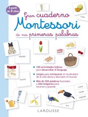 Portada de Gran cuaderno Montessori de mis primeras palabras