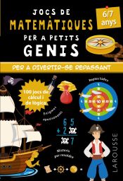 Portada de Jocs de matemàtiques per a petits genis 6-7 anys