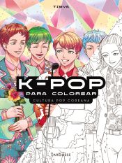 Portada de K-POP para colorear