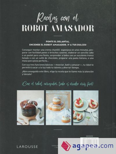 Recetas con el robot amasador