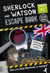 Portada de Sherlock & Watson. Escape book para repasar inglés. 11-12 años