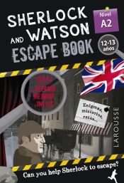 Portada de Sherlock & Watson. Escape book para repasar inglés. 12-13 años
