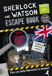 Portada de Sherlock & Watson. Escape book per repassar anglès. 11-12 anys