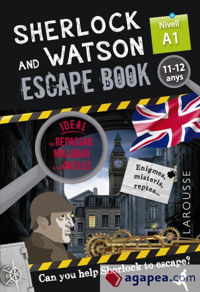 Sherlock & Watson. Escape book per repassar anglès. 11-12 anys