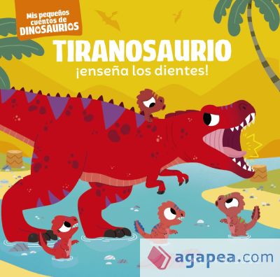 Tiranosaurio ¡enseña los dientes!