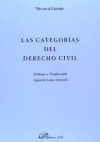 Las categorías del Derecho Civil