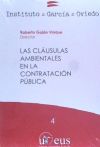 Las cláusulas ambientales en la contratación pública