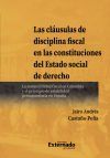 Las cl&aacute;usulas de disciplina fiscal en las constituciones del Estado social de derecho