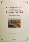 Las Declaraciones Administrativas De Responsabilidad