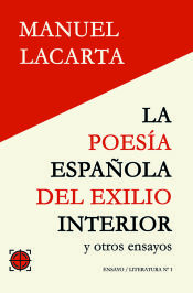 Portada de La poesía española del exilio interior y otros ensayos