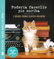 Portada de Podería facerlle pis enriba e outros poemas escritos por gatos