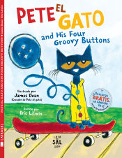 Portada de Pete el gato and his four groovy buttons