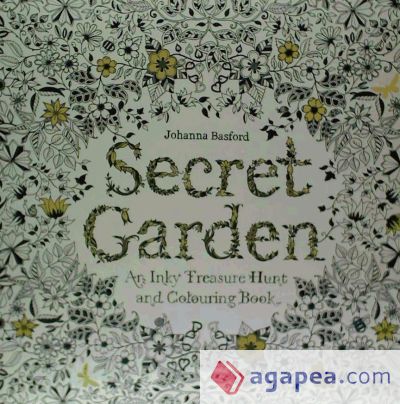 Secret Garden: An Inky Treasure Hunt and Coloring Book