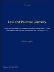 Portada de Law and Political Glossary (Ebook)