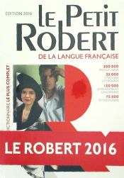 Portada de Le Petit Robert de la langue française édition 2016