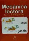 Portada de Mecánica lectora, ejercicios de fluidez y velocidad, Educación Primaria, 6-8 años