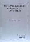 Lecciones de Derecho Constitucional Autonómico