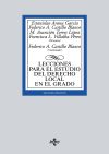 Lecciones para el estudio del derecho local en el grado