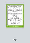 Lecciones para el estudio del derecho local en el grado