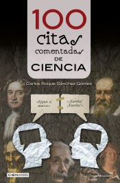 Portada de 100 citas comentadas de ciencia